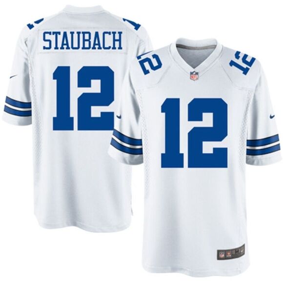 Nike Authentic Dallas Cowboys Roger Staubach #12 Limited Jersey - Picture 1 of 6